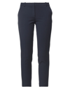 Kiltie Woman Pants Midnight Blue Size 10 Cotton, Polyamide, Elastane