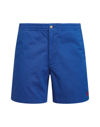 Polo Ralph Lauren Prepster Icon Logo Classic Fit Stretch Twill Shorts In Royal Blue