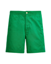 Polo Ralph Lauren 6-inch Polo Prepster Twill Short Man Shorts & Bermuda Shorts Green Size M Cotton,