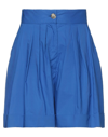 Solotre Shorts & Bermuda Shorts In Bright Blue