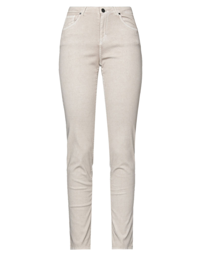 D-exterior Pants In Beige