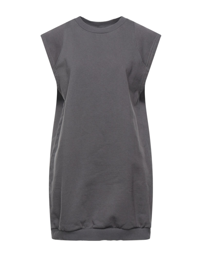 American Vintage Short Dresses In Grey