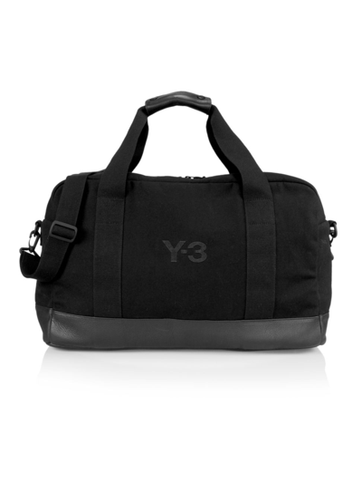 Y-3 Men's Logo Weekender Bag In Black