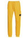 Stone Island Core Fleece Jogger Sweatpants In Yellow