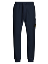 Stone Island Core Fleece Jogger Sweatpants In Dark Blue