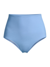 Evarae Milo High-waisted Bikini Bottom In Granada Sky