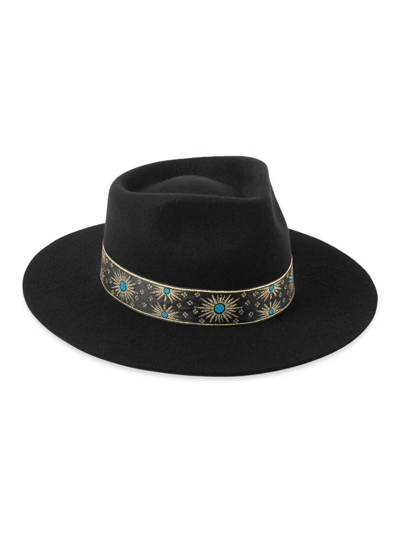 Lack Of Color The Phoenix Wool Fedora Hat In Black
