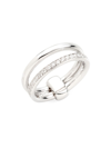 Pomellato Women's Iconica 18k White Gold & Diamond Ring