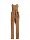 A.l.c Mila Belted Jumpsuit In Glace