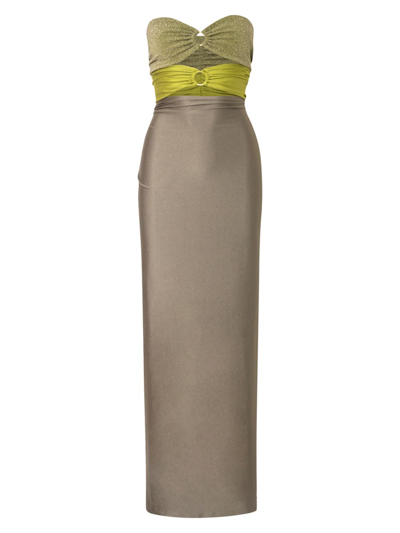 Baobab Isla Maxi Dress In Selva