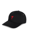 AMI ALEXANDRE MATTIUSSI MEN'S EMBROIDERED LOGO CAP