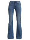 7 FOR ALL MANKIND DOJO LOW-RISE STRETCH FLARED JEANS