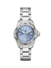 Tag Heuer Aquaracer Stainless Steel Bracelet Watch In Sapphire