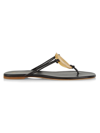 TORY BURCH PATOS LEATHER SANDALS