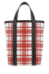 Balenciaga Small Barbes Shopping Bag In Printed Leather