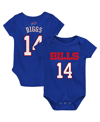 OUTERSTUFF INFANT BOYS AND GIRLS STEFON DIGGS ROYAL BUFFALO BILLS MAINLINER PLAYER NAME AND NUMBER BODYSUIT