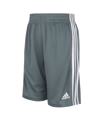 Adidas Originals Adidas Toddler And Little Boys Classic 3-stripes Shorts In Dark Gray