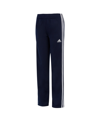 Adidas Originals Big Boys Plus Size Iconic Tricot Pants In Navy