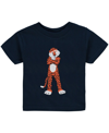 TWO FEET AHEAD TODDLER UNISEX NAVY AUBURN TIGERS BIG LOGO T-SHIRT