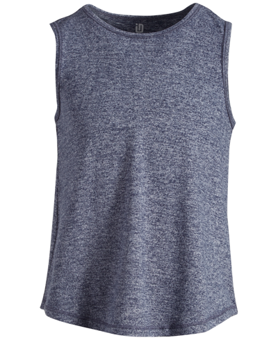Id Ideology Kids' Toddler & Little Girls Core Tank Top, Created For Macy's In Indigo Sea