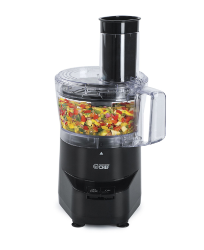 Commercial Chef 4-cup Food Processor In Black