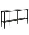 HUDSON & CANAL NELLIE 55" CONSOLE TABLE WITH SHELF