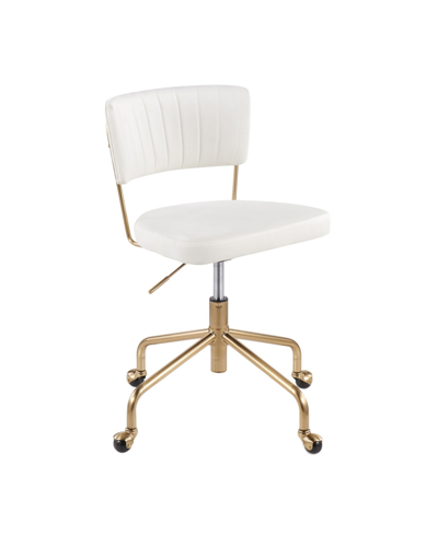 Lumisource Tania Task Chair In Cream
