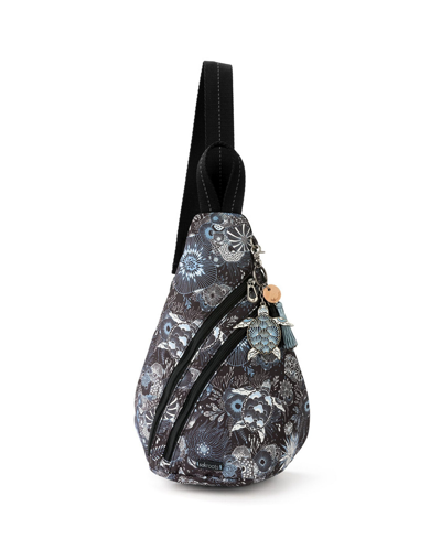 The Sak Recycled On The Go Sling Backpack In Midnight Seascape