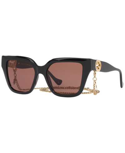 Gucci Women's Sunglasses, Gg1023s In Brown