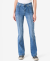 MADE IN BLUE JUNIOR'S BROOKLYN SEAM FRONT BOOTCUT JEANS
