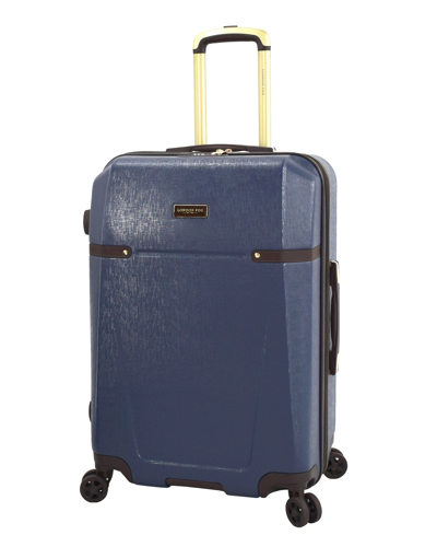 London Fog Closeout!  Brentwood Ii 25" Expandable Hardside Spinner Luggage In Classic Blue