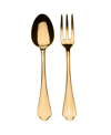 Mepra Dolce Vita Mirror Oro Hostess Set, 2 Piece In Gold-tone