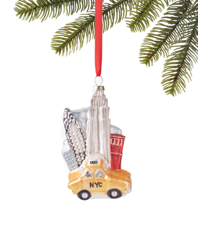 Macy's Glass New York Taxi Ornament, Created For  In No Color