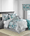 Sunham Claire 10-pc. Comforter Set, Queen In Teal