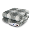 BIDDEFORD COMFORT KNIT ELECTRIC THROW WITH ANALOG CONTROLLER BEDDING