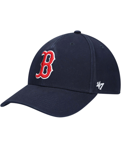 47 Brand Men's Navy Boston Red Sox 1946 Logo Cooperstown Collection Clean Up Adjustable Hat
