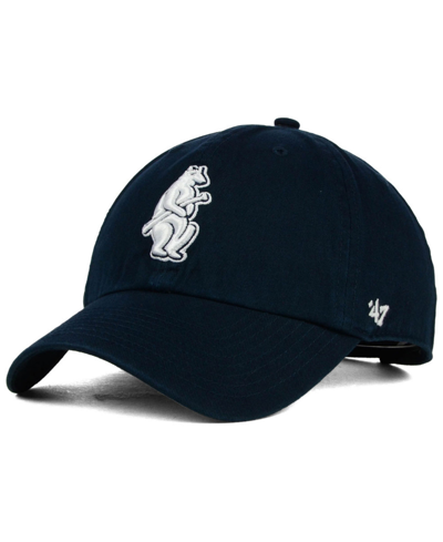 47 Brand Chicago Cubs Core Clean Up Cap In Navy