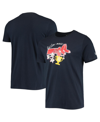 NEW ERA MEN'S NEW ERA NAVY BOSTON RED SOX CITY CLUSTER T-SHIRT