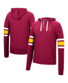 Colosseum Men's  Maroon Arizona State Sun Devils Lebowski Hoodie Long Sleeve T-shirt In Maroon