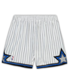 Mitchell & Ness Men's Cream Orlando Magic 1993/94 Hardwood Classics Team Color Swingman Shorts In White