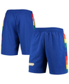 Mitchell & Ness Men's  Blue Denver Nuggets 1991 Hardwood Classics 75th Anniversary Swingman Shorts In Blue
