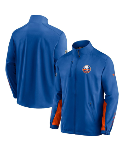 Fanatics Branded Royal New York Islanders Authentic Pro Locker Room Rinkside Full-zip Jacket