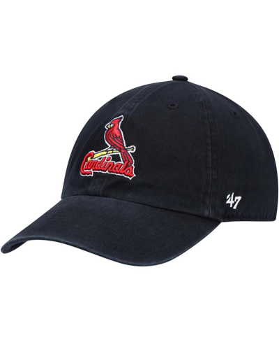 47 Brand Men's Navy St. Louis Cardinals Clean Up Adjustable Hat