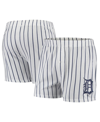 Concepts Sport Men's White Detroit Tigers Vigor Boxer Shorts In White