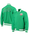 Mitchell & Ness Boston Celtics Kelly Green  Hardwood Classics 75th Anniversary Authentic Warmup Full- In Kelly Green