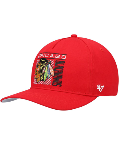 47 Brand Men's '47 Red Chicago Blackhawks Reflex Hitch Snapback Hat