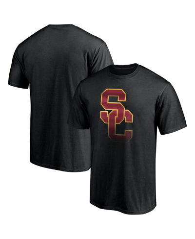 Fanatics Men's  Black Usc Trojans Team Midnight Mascot T-shirt