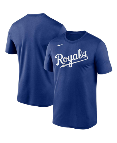 Nike Men's  Royal Kansas City Royals Wordmark Legend T-shirt