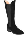 Journee Collection Women's Celesst Wide Calf Boots Women's Shoes In Black