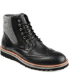 Thomas & Vine Thomas And Vine Rockland Wingtip Ankle Boot In Black
